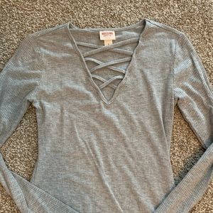 Ribbed Longsleeve Shirt